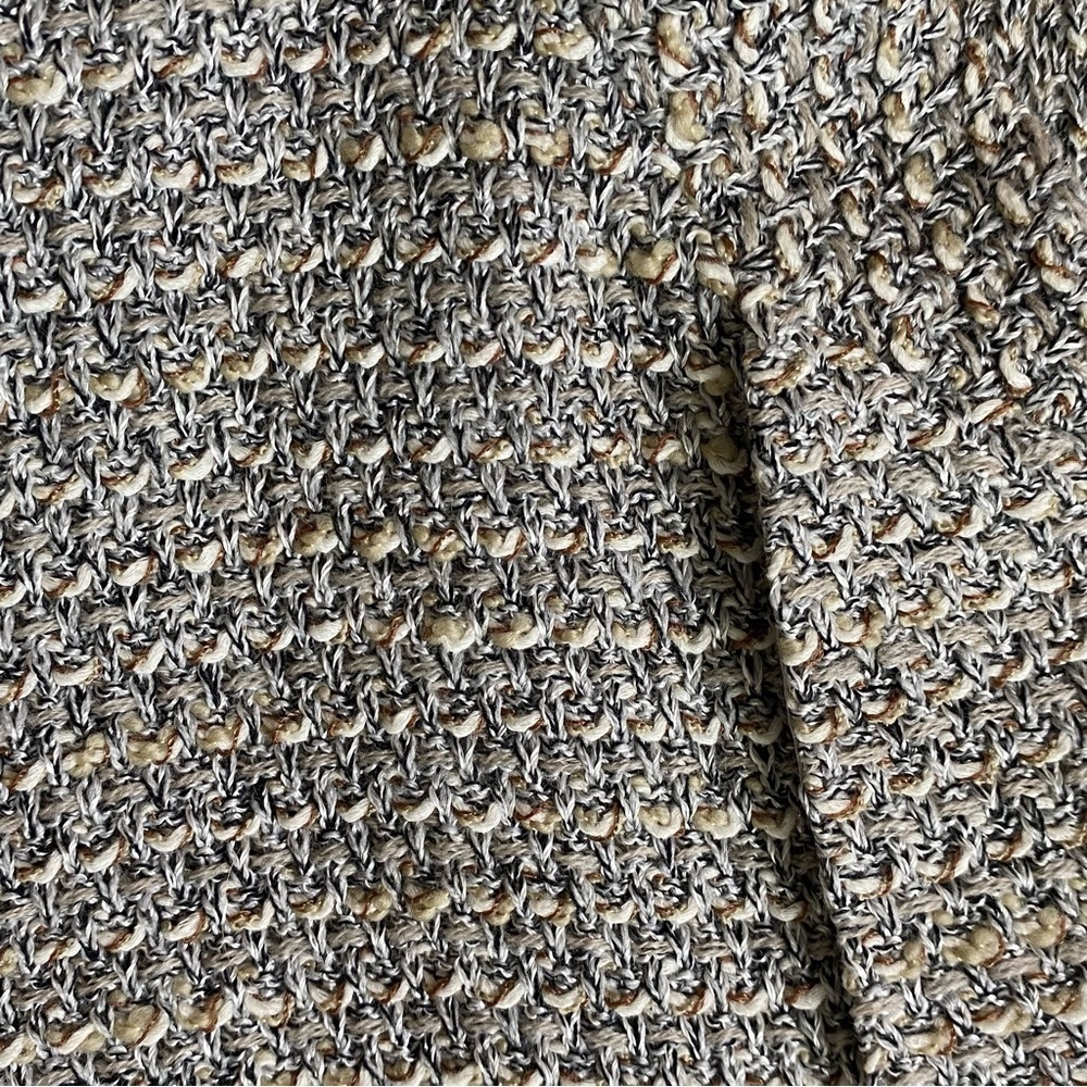 St.John’s Gray tan tweed like Blazer jacket size 12 - Picture 3 of 16